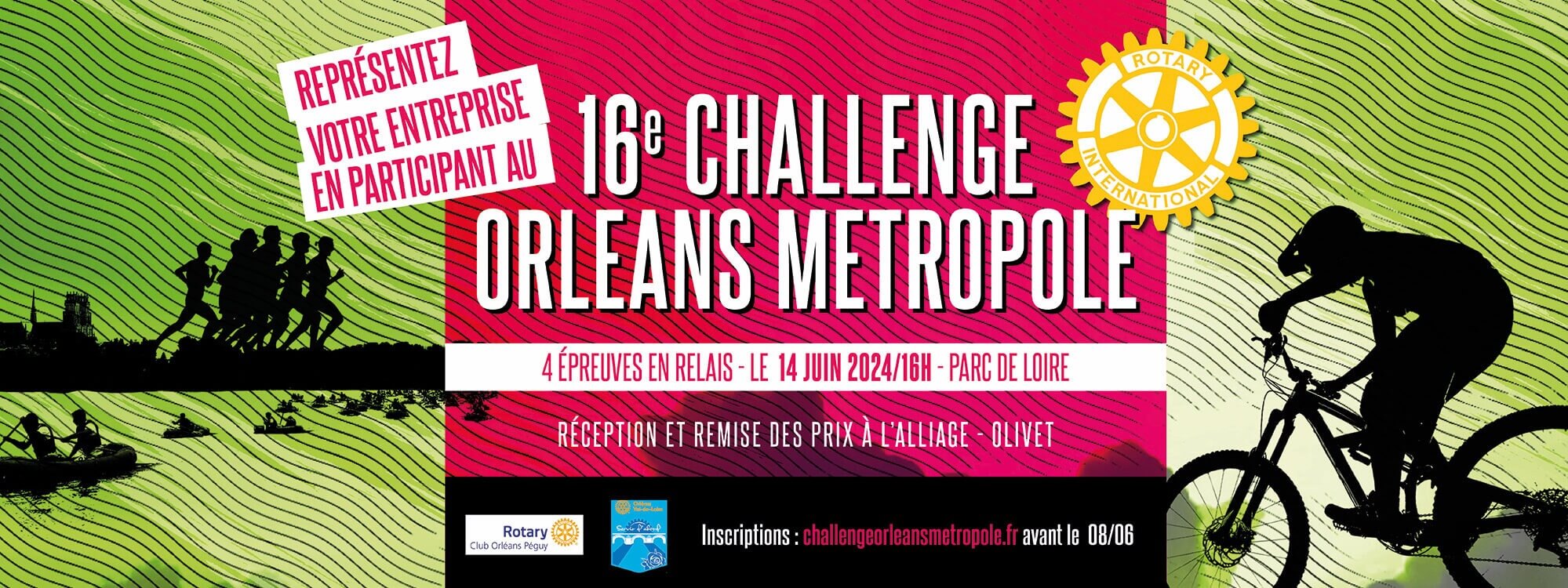 bandeau Challenge Orleans Metropole 2024
